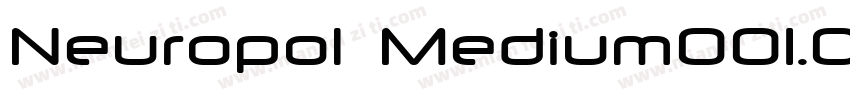 Neuropol Medium001.000字体转换